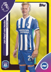 075. JAN PAUL VAN HECKE - BRIGHTON & HOVE ALBION - YELLOW PARALLELL