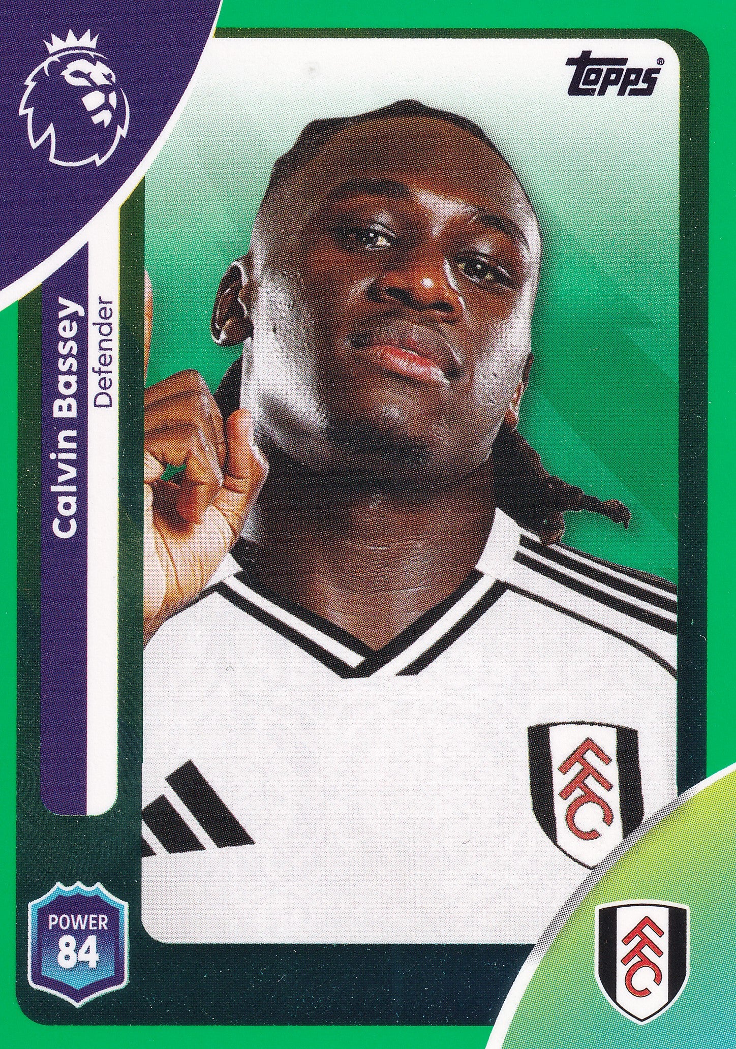 147. CALVIN BASSEY - FULLHAM - GREEN PARALLELL