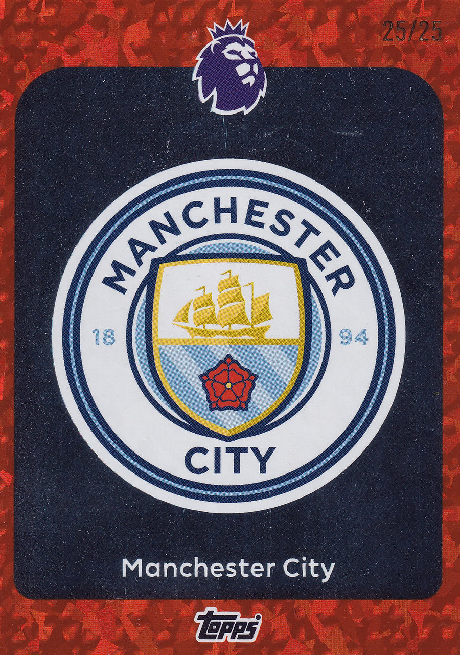 181. MANCHESTER CITY - BADGE /25