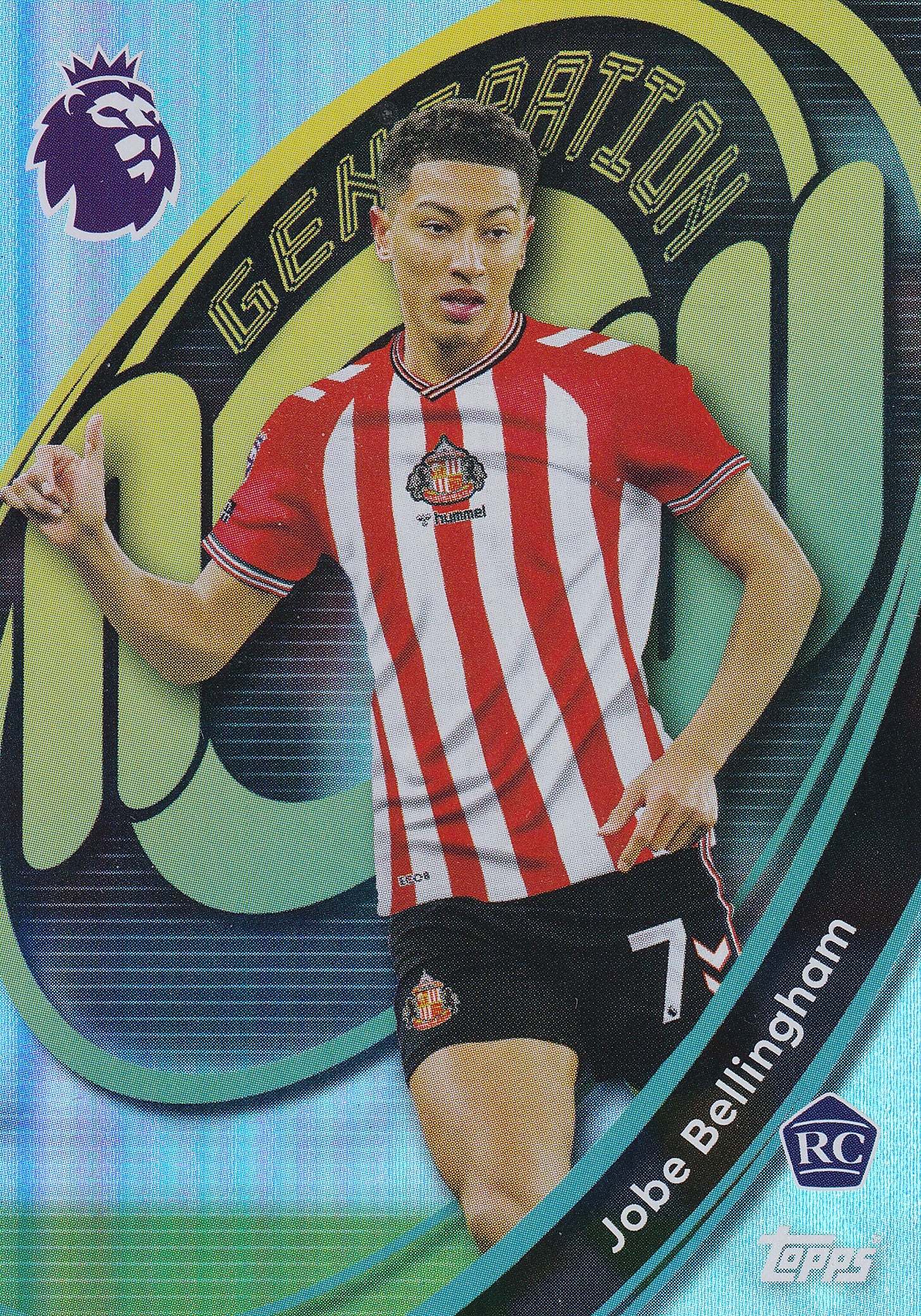 358. JOBE BELLINGHAM - SUNDERLAND - ROOKIE CARD - GENERATION NOW