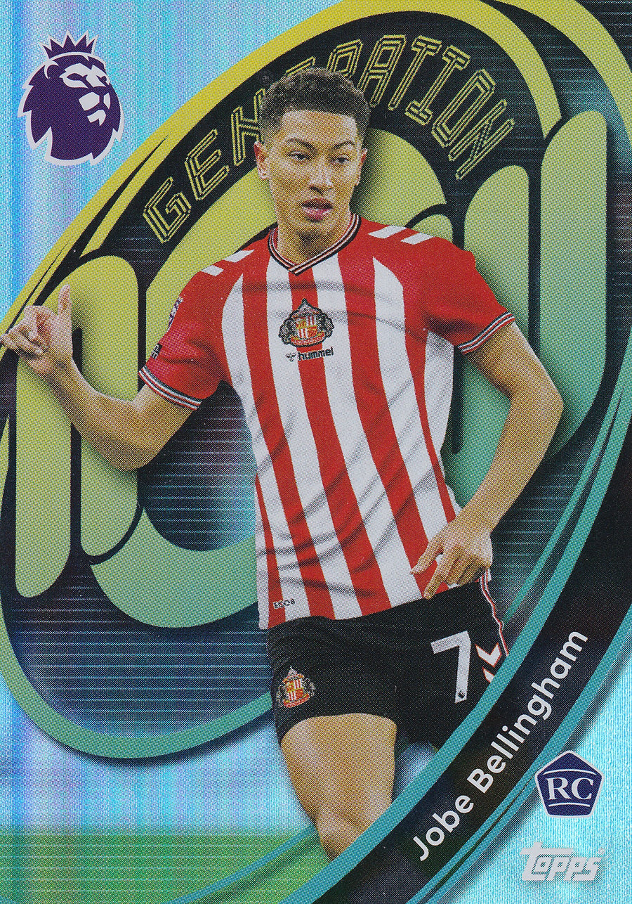 358. JOBE BELLINGHAM - SUNDERLAND - ROOKIE CARD - GENERATION NOW