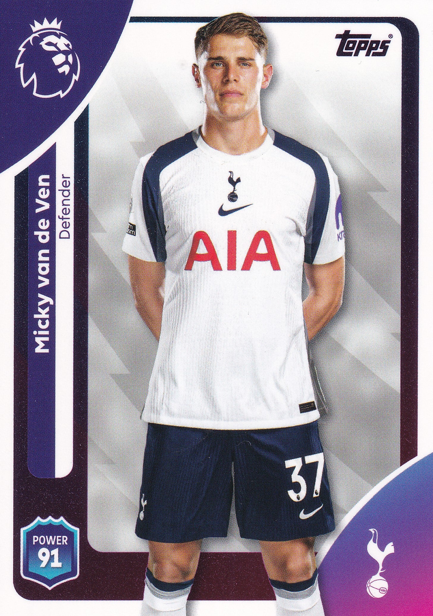 256. MICKY VAN DE VEN - TOTTENHAM HOTSPUR