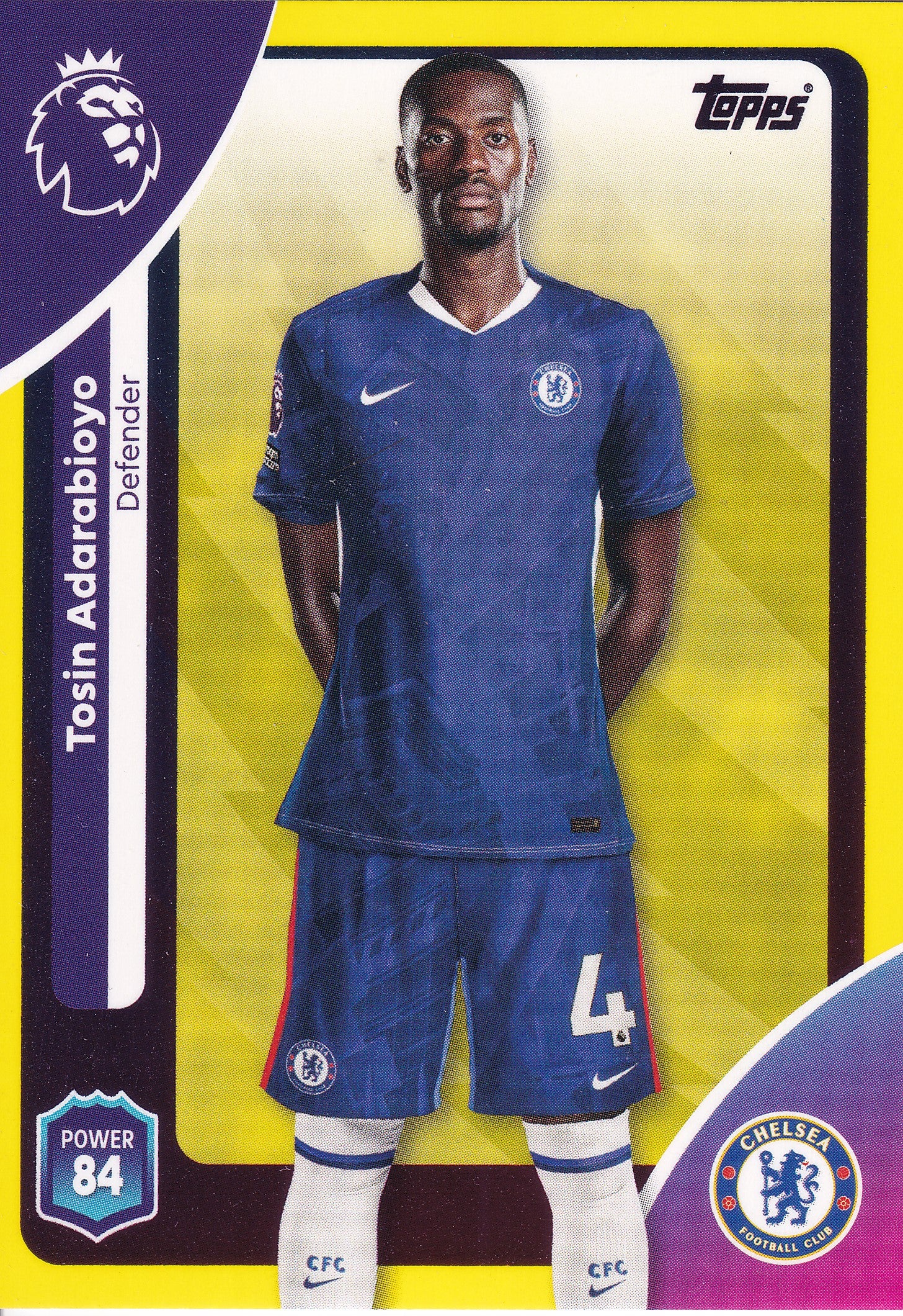 094. TOSIN ADARABIOYO - CHELSEA FC - YELLOW PARALLELL