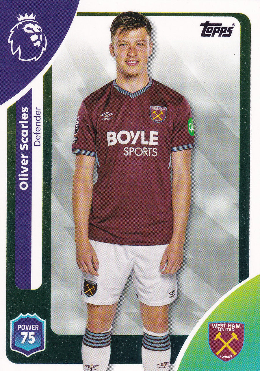 277. OLIVER SCARLES - WEST HAM UNITED