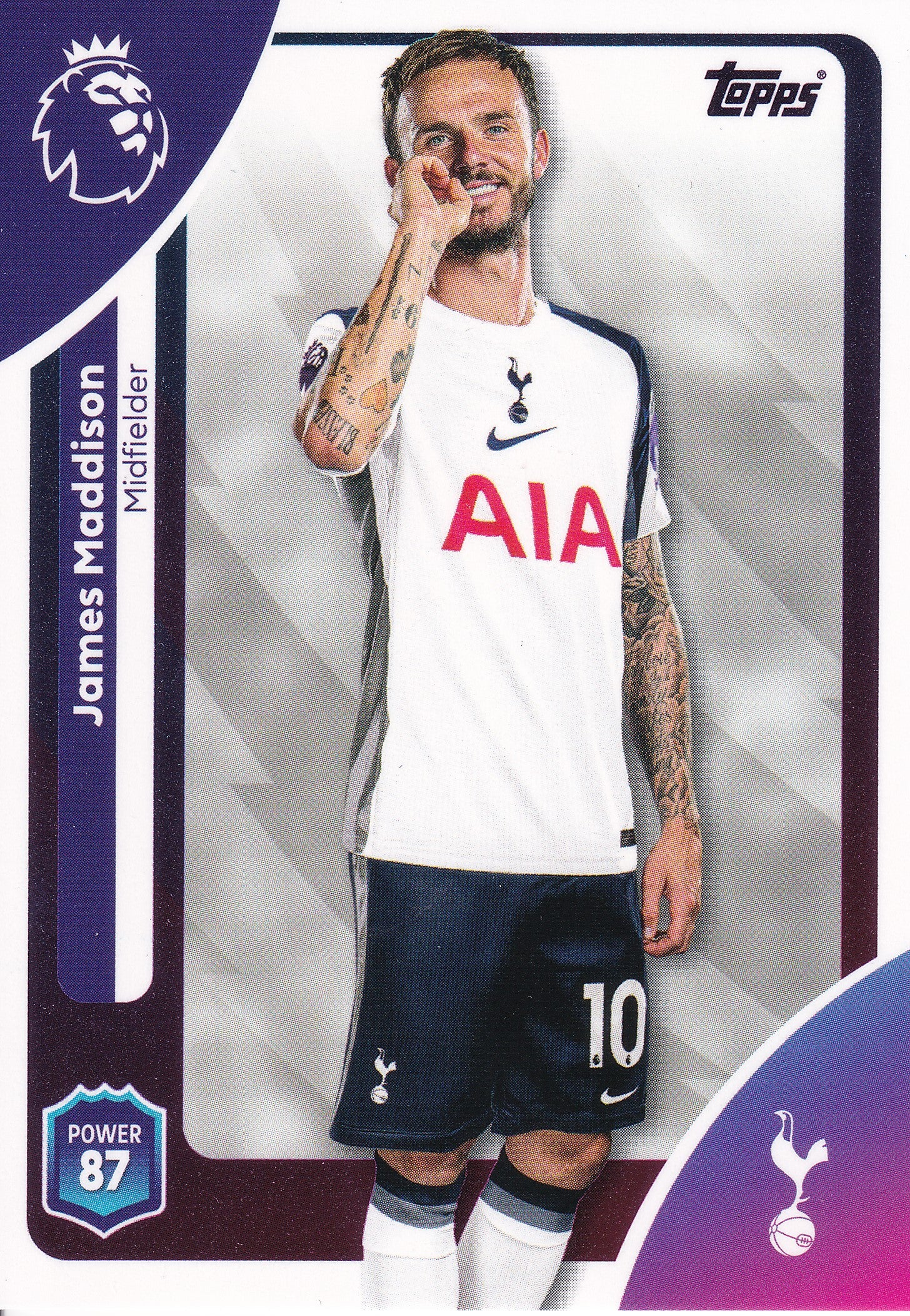 262. JAMES MADDISON - TOTTENHAM HOTSPUR