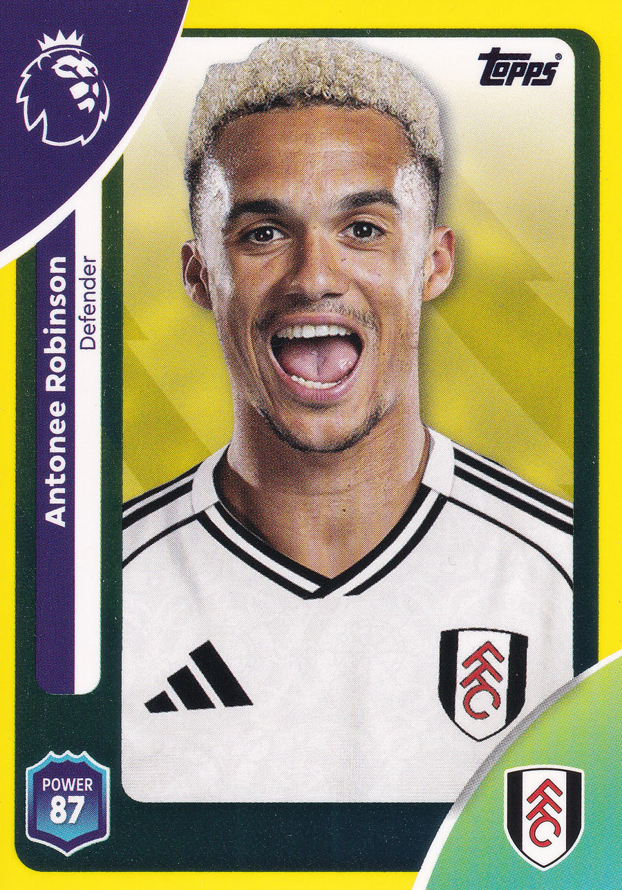 150. ANTONEE ROBINSON - FULLHAM - YELLOW PARALLELL