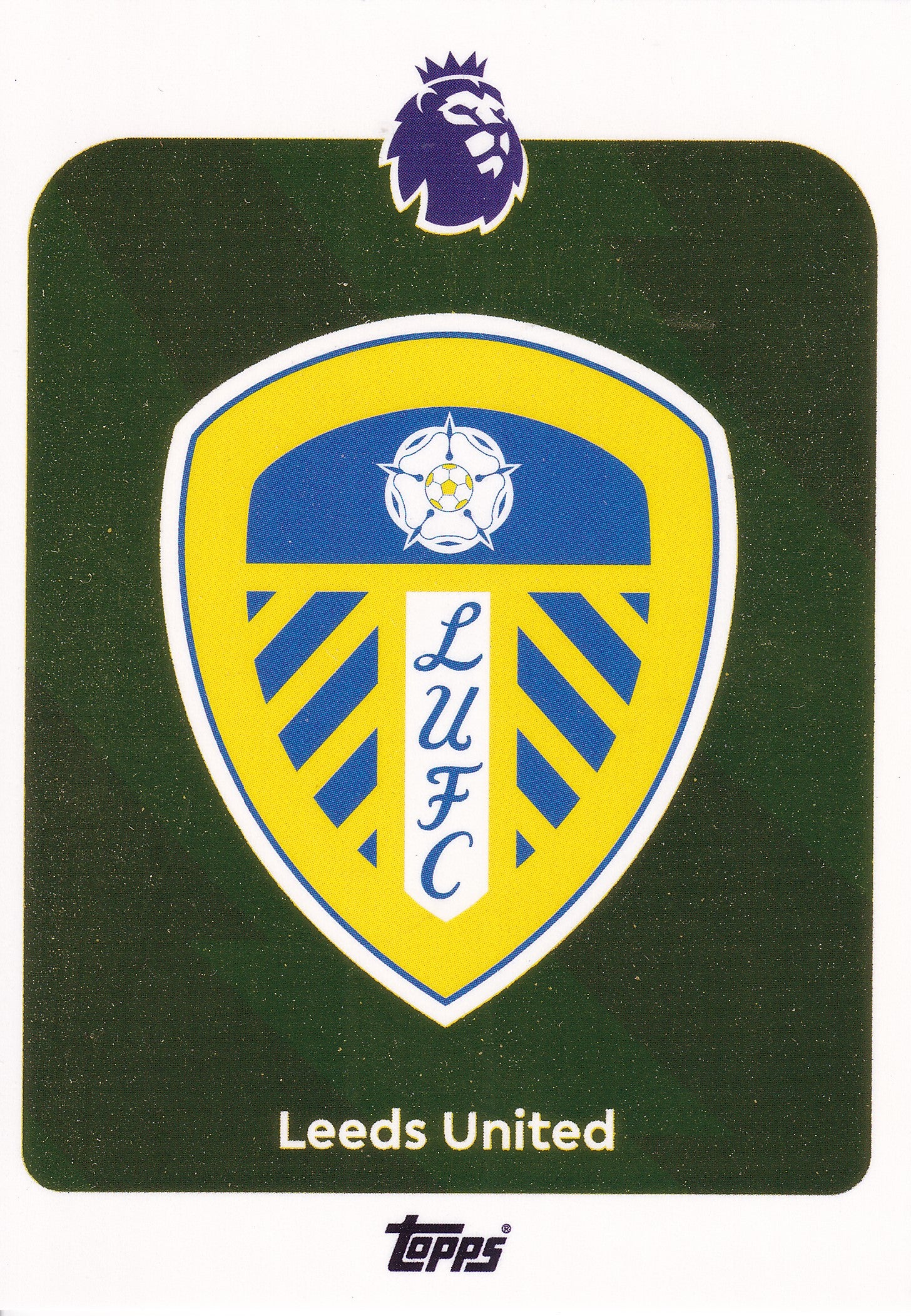 325. LEEDS UNITED - BADGE