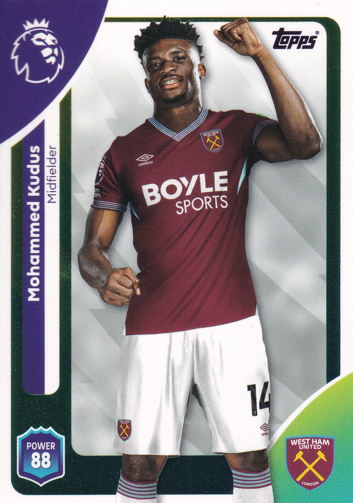 281. MOHAMMED KUDUS - WEST HAM UNITED
