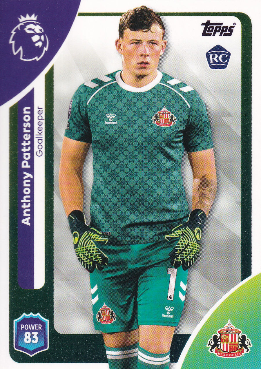 344. ANTHONY PATTERSON - SUNDERLAND - ROOKIE CARD