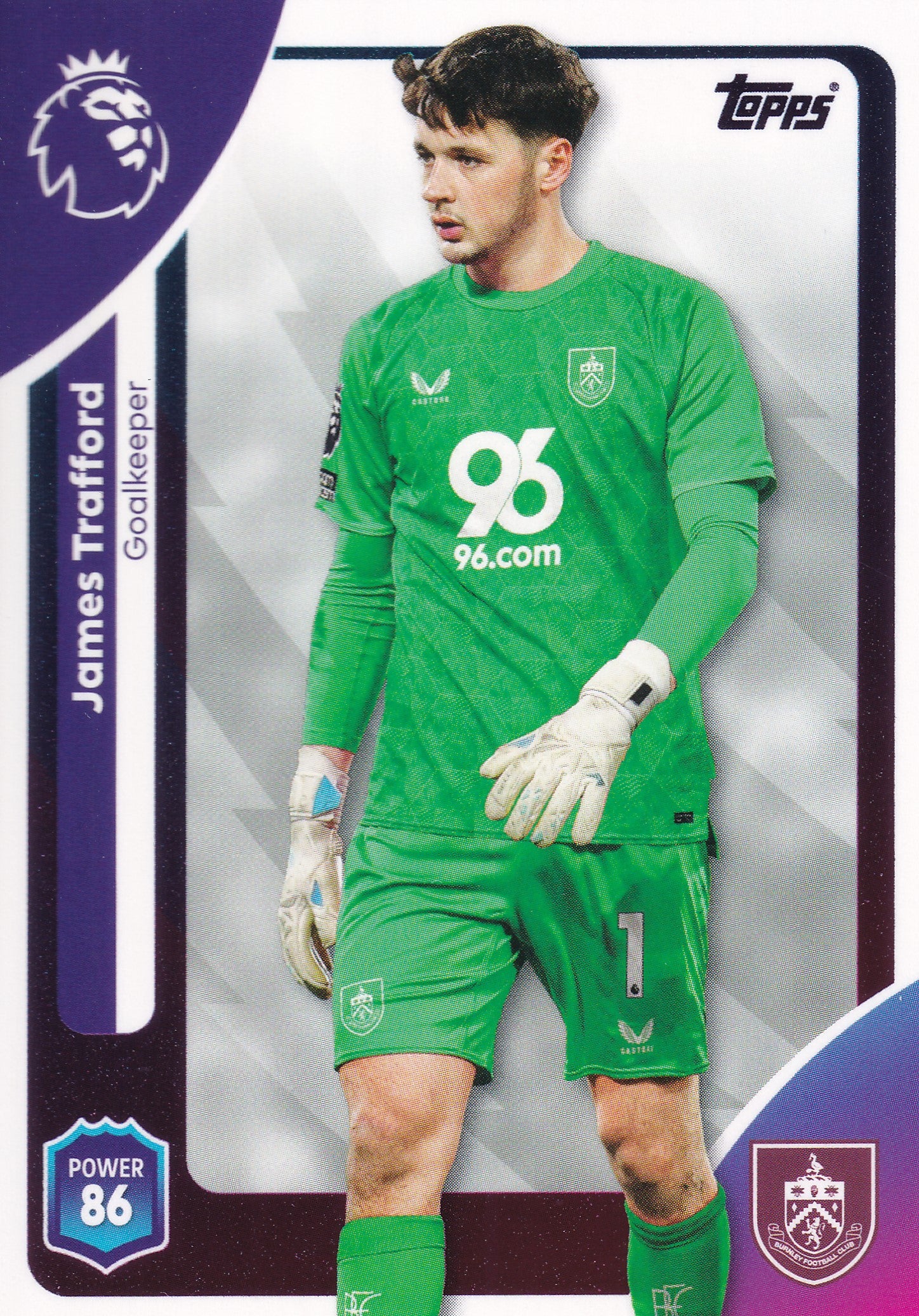 308. JAMES TRAFFORD - BURNLEY FC