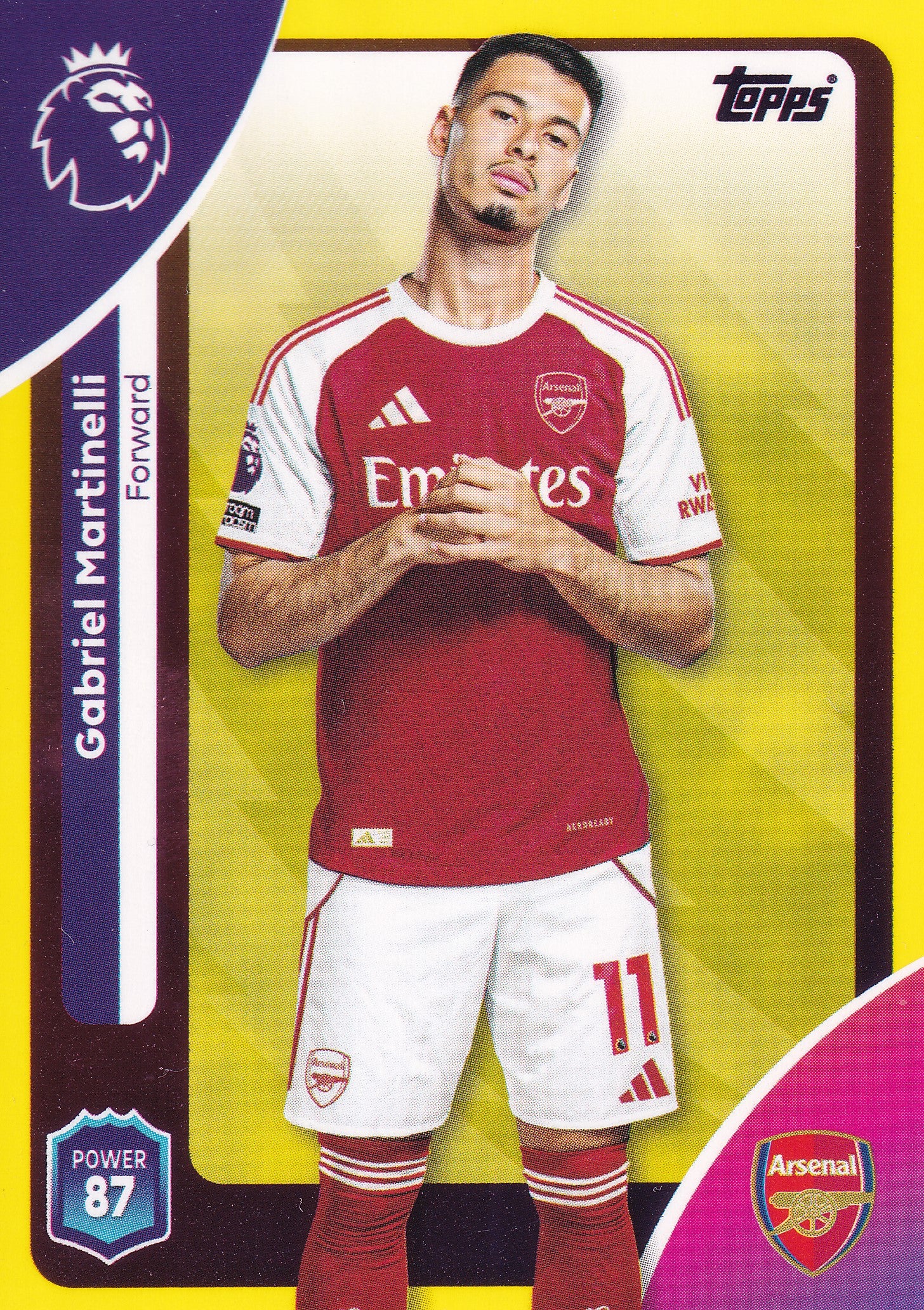 013. GABRIEL MARTINELLI - YELLOW PARALLELL