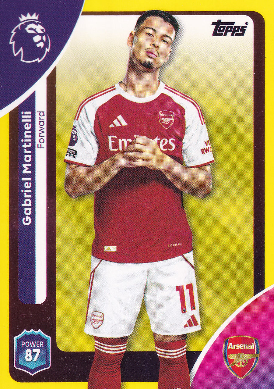 013. GABRIEL MARTINELLI - YELLOW PARALLELL