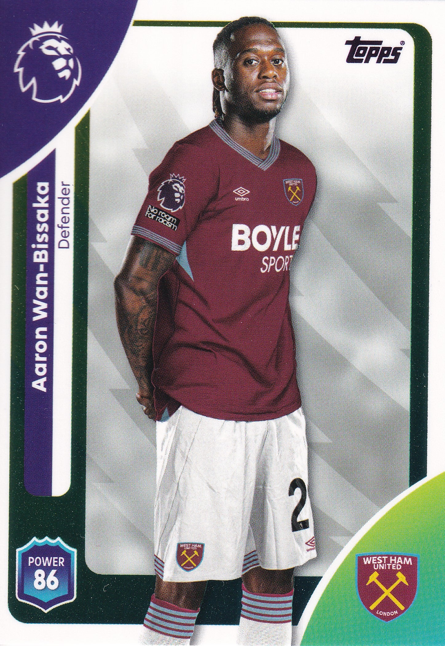 275. AARON WAN-BISSAKA - WEST HAM UNITED