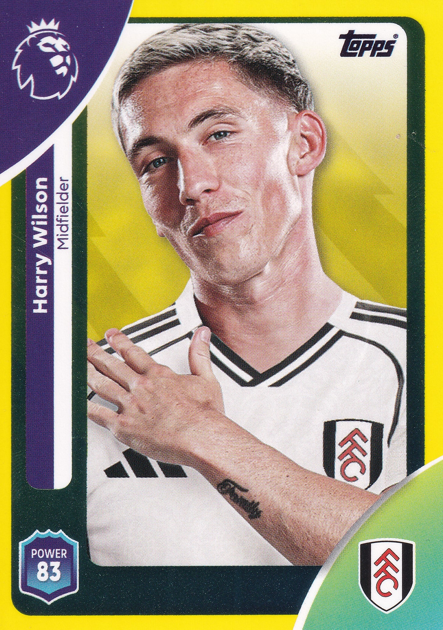 156. HARRY WILSON - FULLHAM - YELLOW PARALLELL