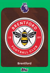 055. BRENTFORD - BADGE - GREEN PARALLELL