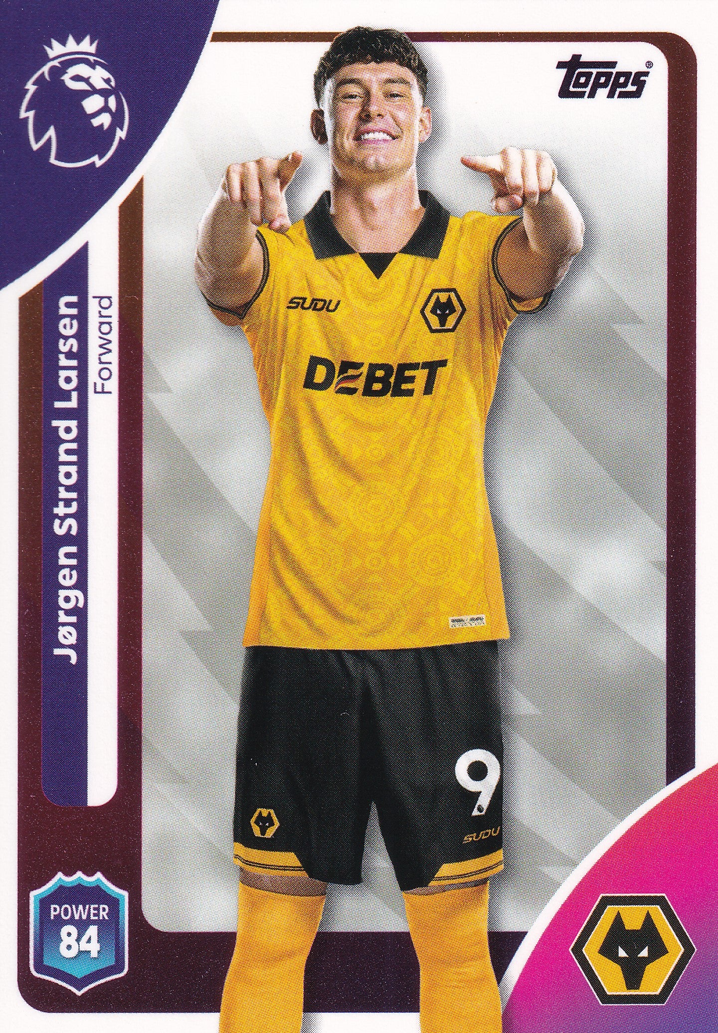 302. JØRGEN STRAND LARSEN - WOLVERHAMPTON WANDERERS