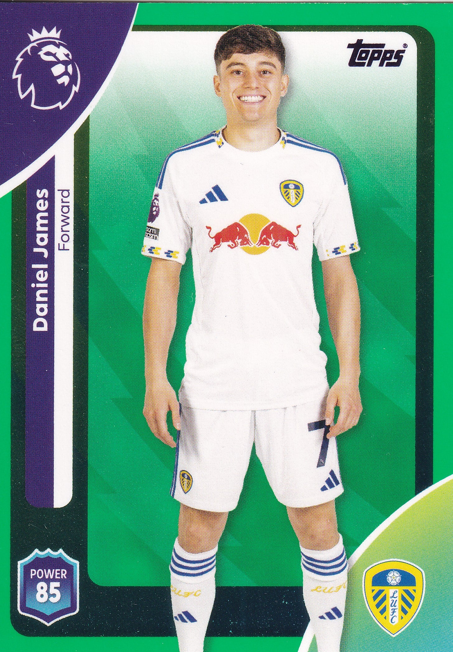 337. DANIEL JAMES - LEEDS UNITED - GREEN PARALLELL