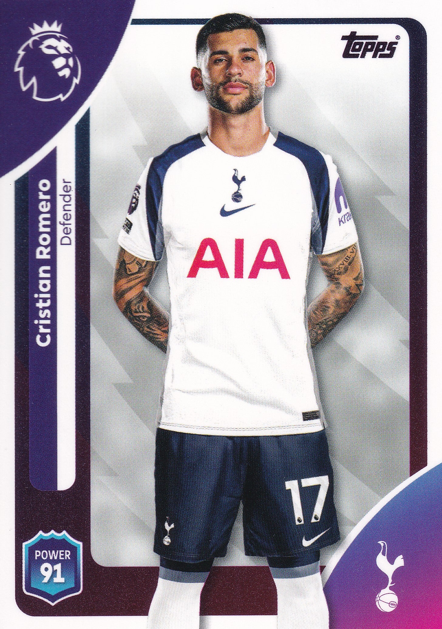 257. CRISTIAN ROMERO - TOTTENHAM HOTSPUR