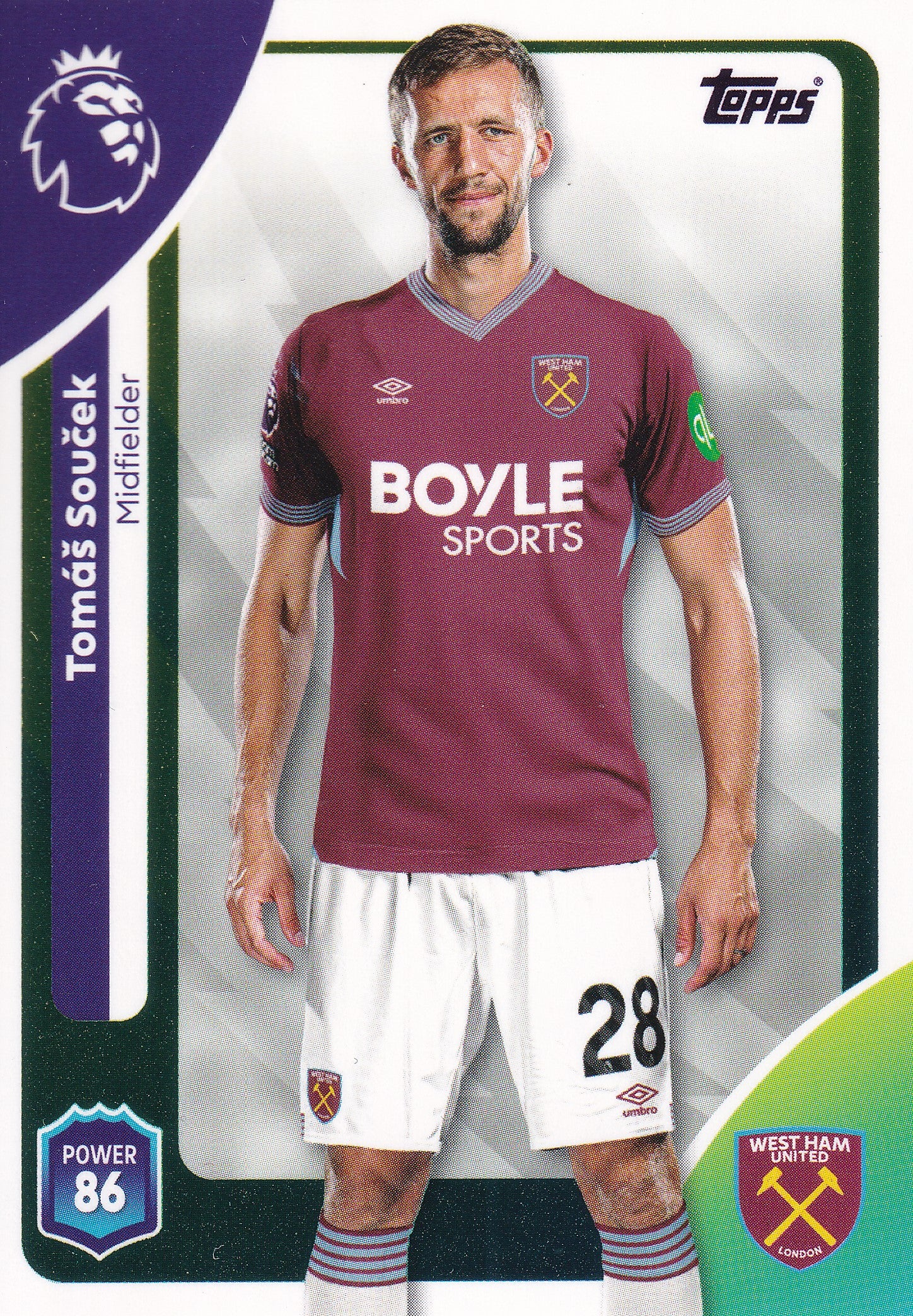 278. TOMAS SOUCEK - WEST HAM UNITED