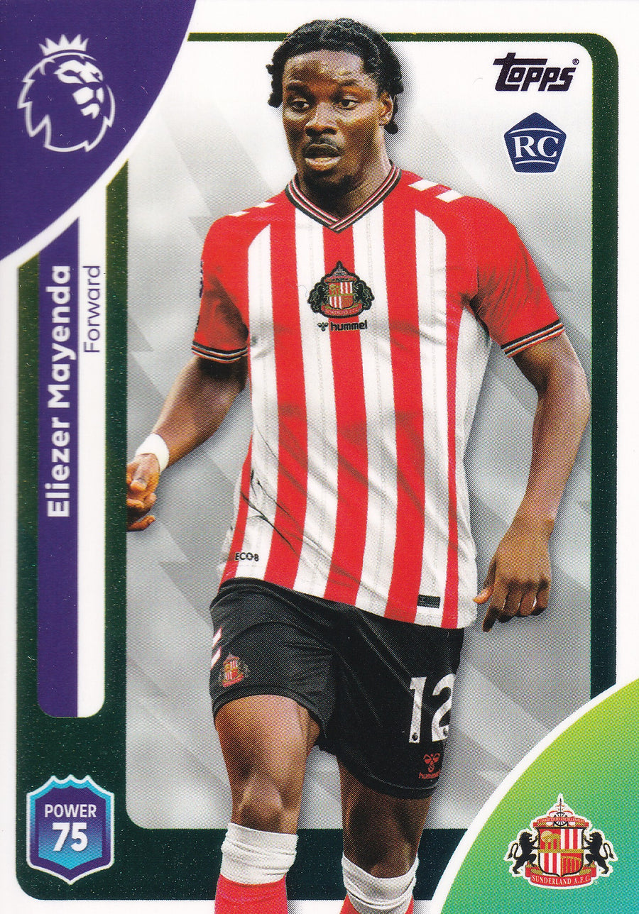 356. ELIEZER MAYENDA - SUNDERLAND - ROOKIE CARD