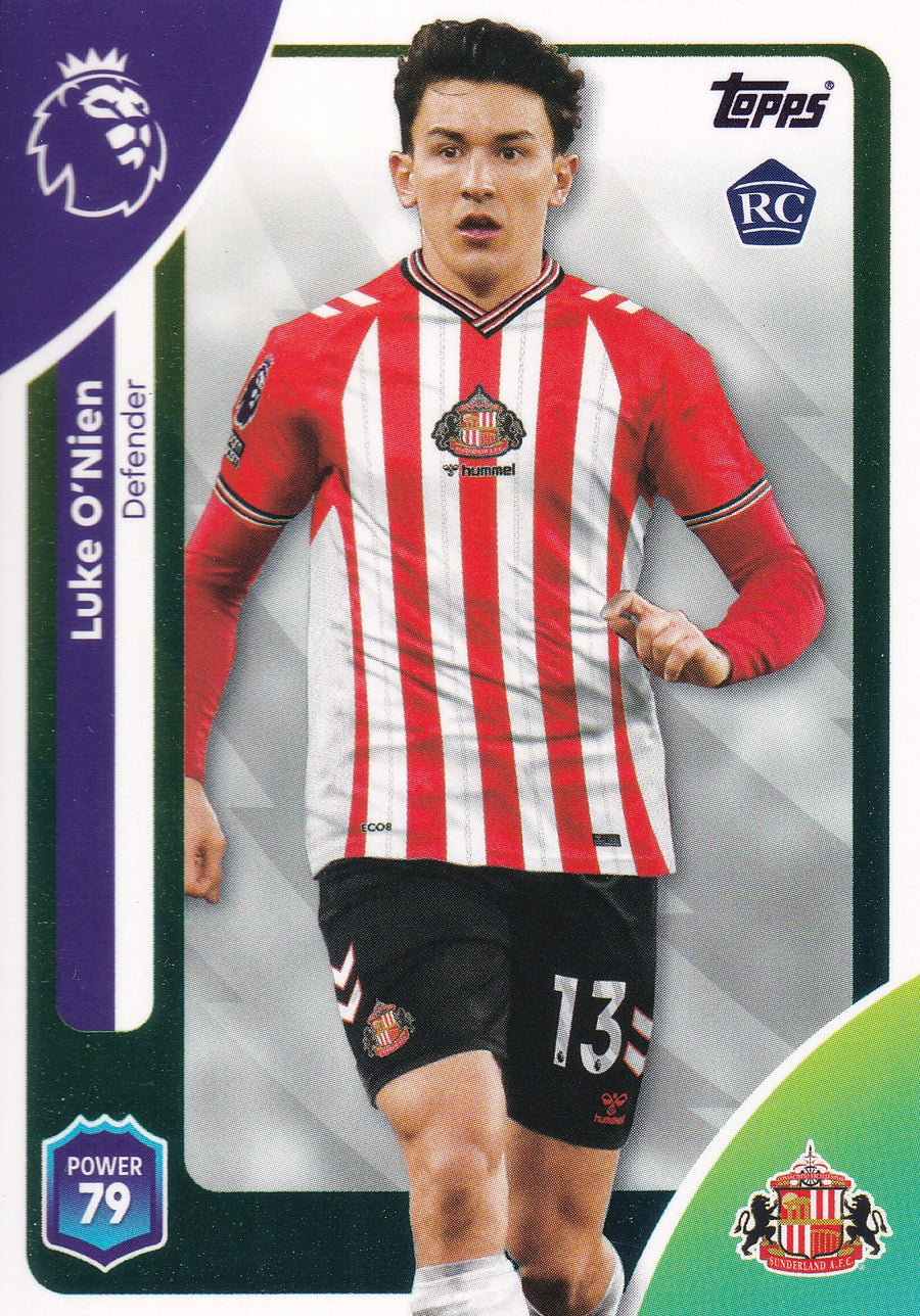 347. LUKE O'NIEN - SUNDERLAND - ROOKIE CARD