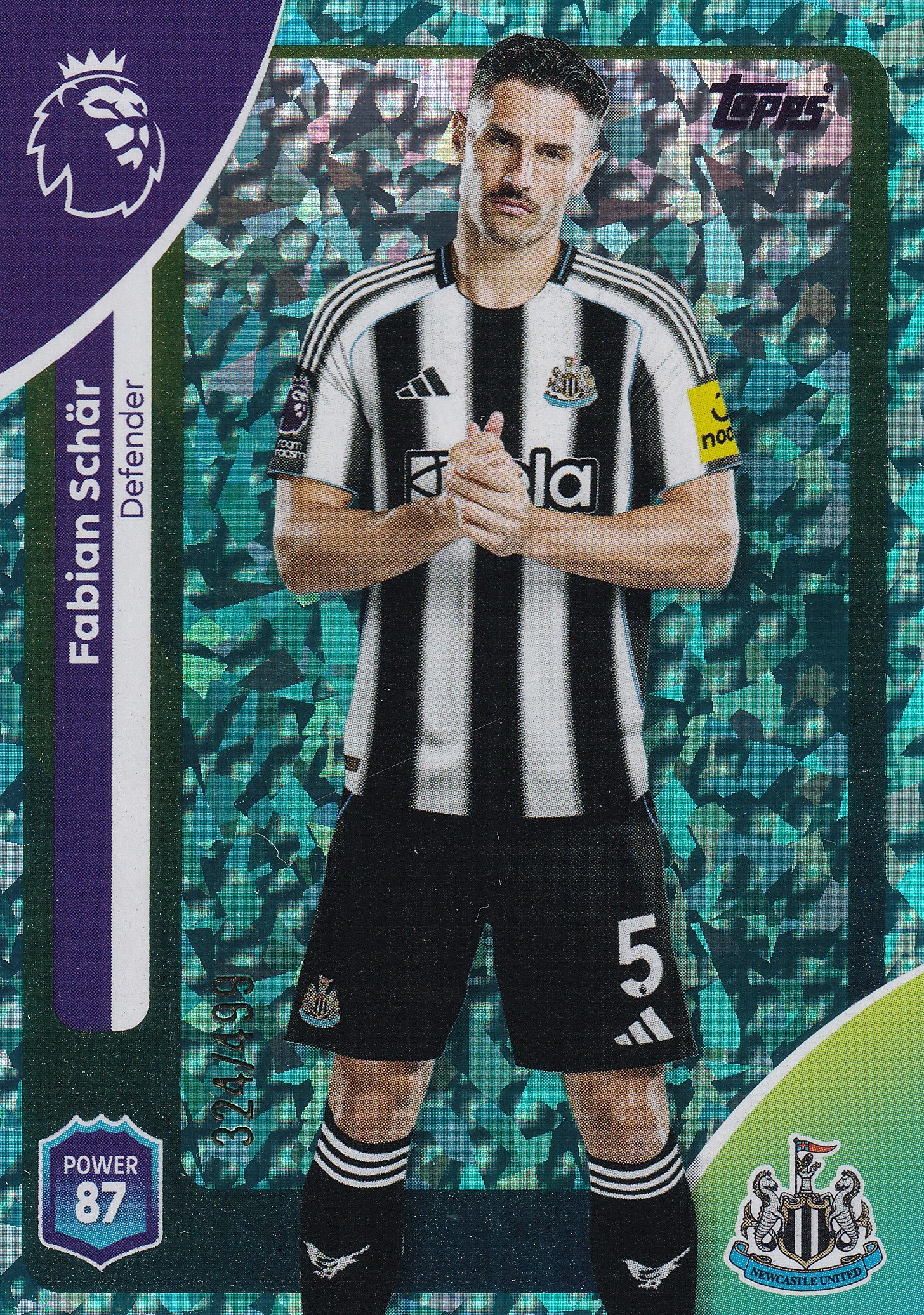 221. FABIAN SCHAR - NEWCASTLE UNITED /499