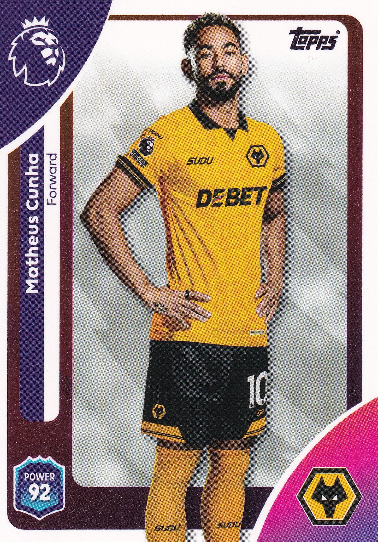 303. MATHEUS CUNHA - WOLVERHAMPTON WANDERERS