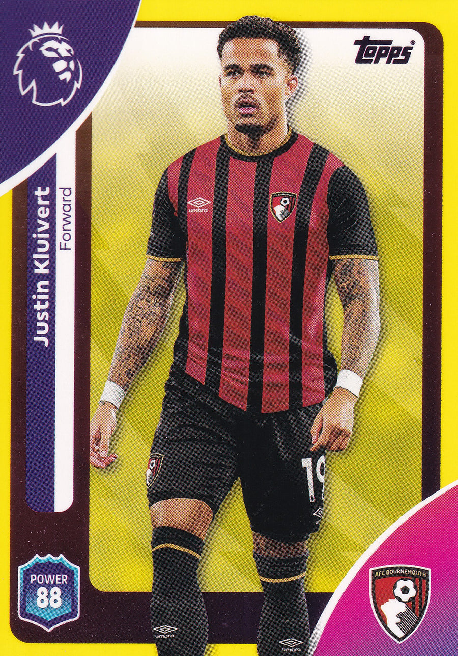 048. JUSTIN KLUIVERT - AFC BOURNEMOUTH - YELLOW PARALLELL