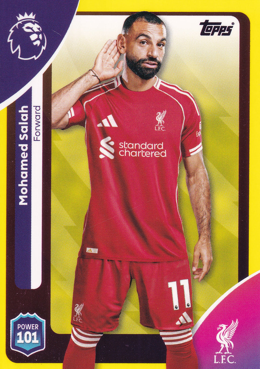 174. MOHAMED SALAH - LIVERPOOL FC - YELLOW PARALLELL