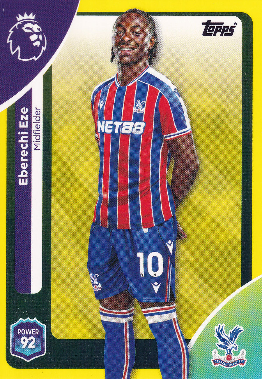 120. EBERECHI EZE - CRYSTAL PALACE - YELLOW PARALLELL