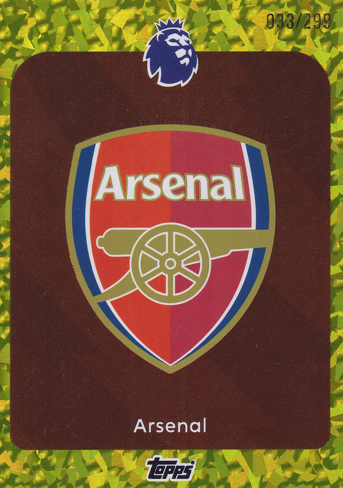 001. ARSENAL - BADGE /299