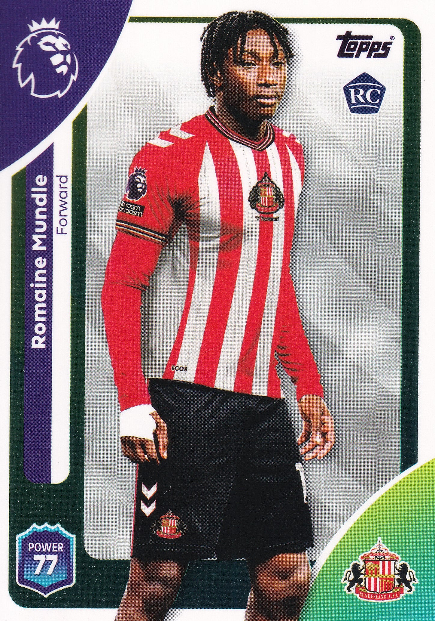 354. ROMAINE MUNDLE - ROOKIE CARD