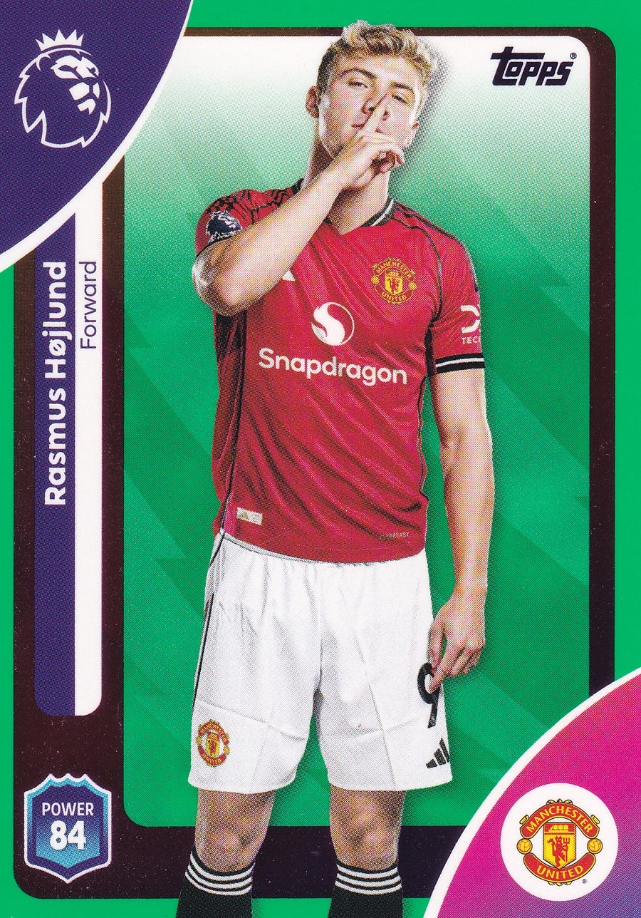 213. RASMUS HØJLUND - MANCHESTER UNITED - GREEN PARALLELL
