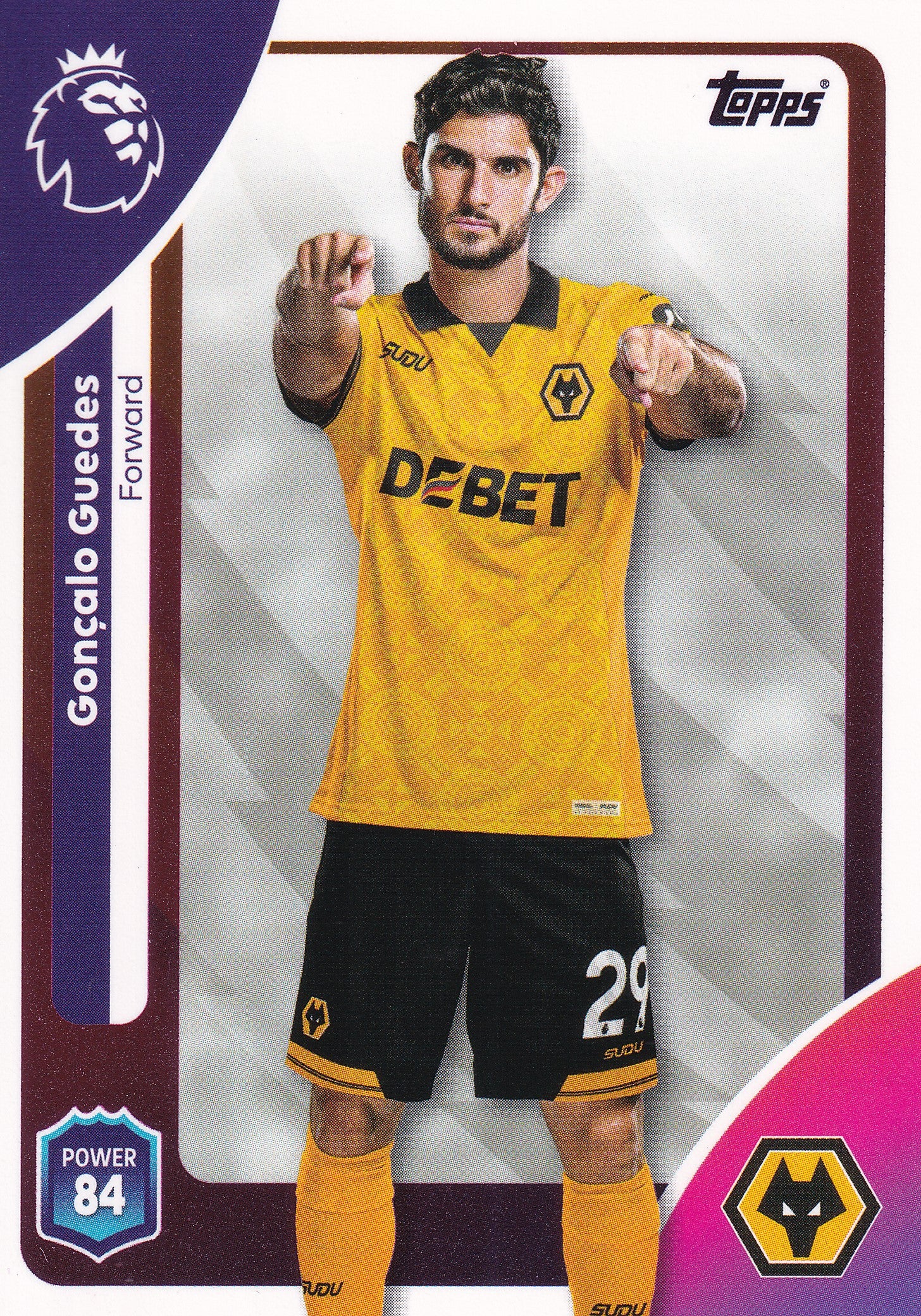 300. GONCALO GUEDES - WOLVERHAMPTON WANDERERS
