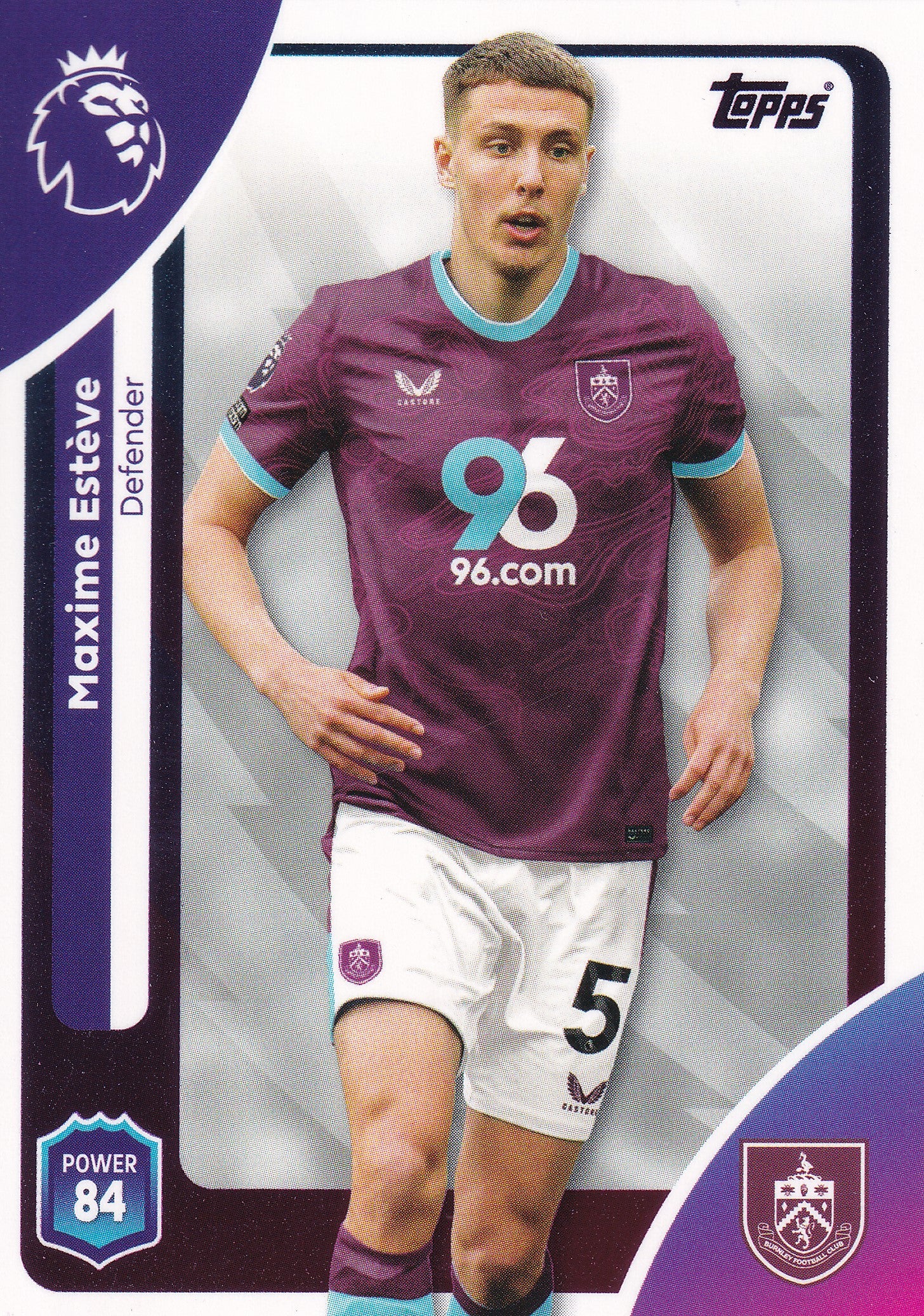 309. MAXIME ESTEVE - BURNLEY FC