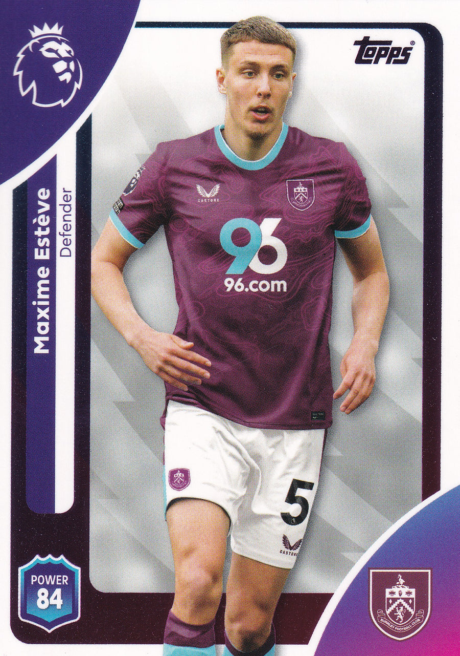 309. MAXIME ESTEVE - BURNLEY FC