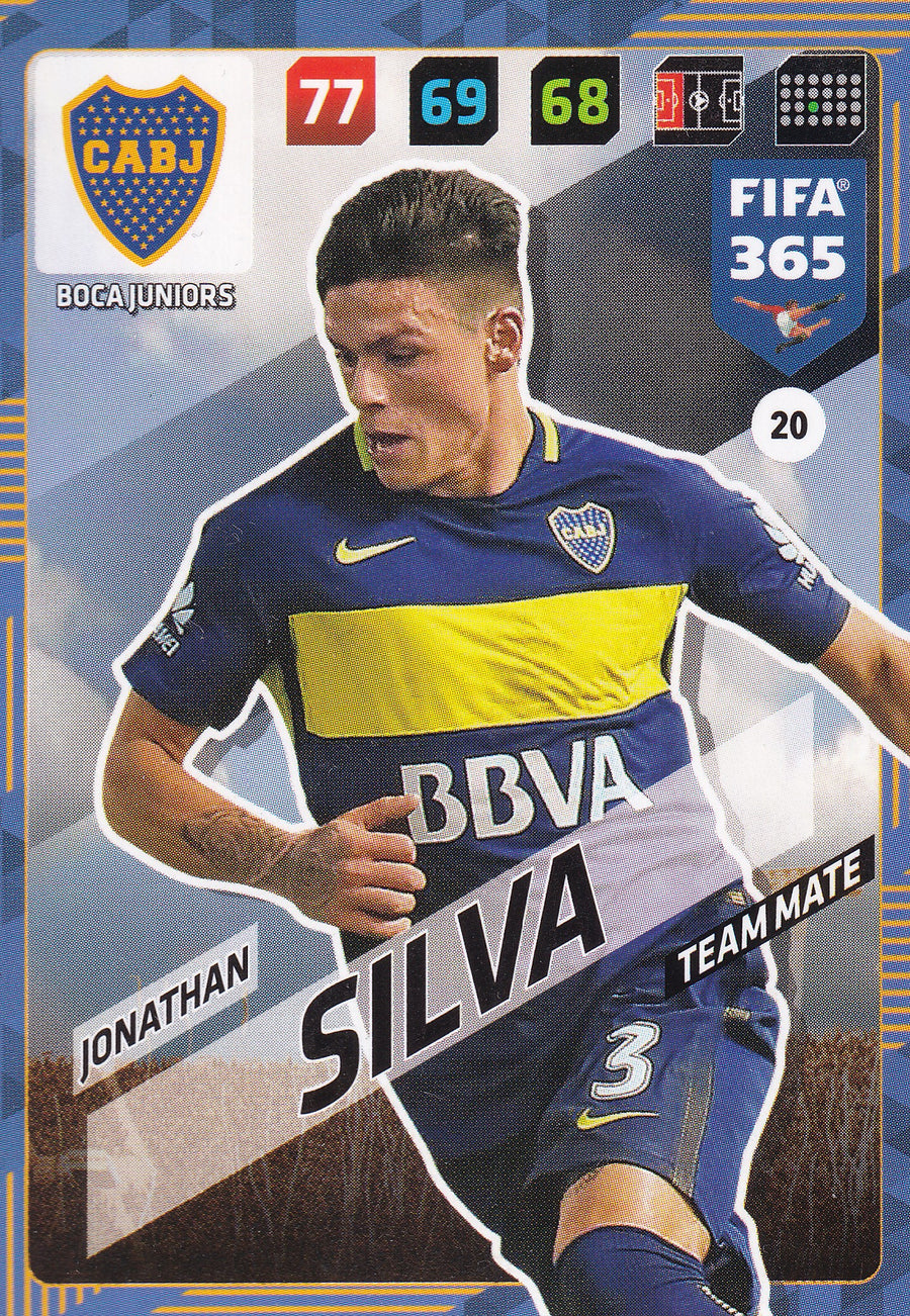 020. JONATHAN SILVA - BOCA JUNIORS - TEAM MATE
