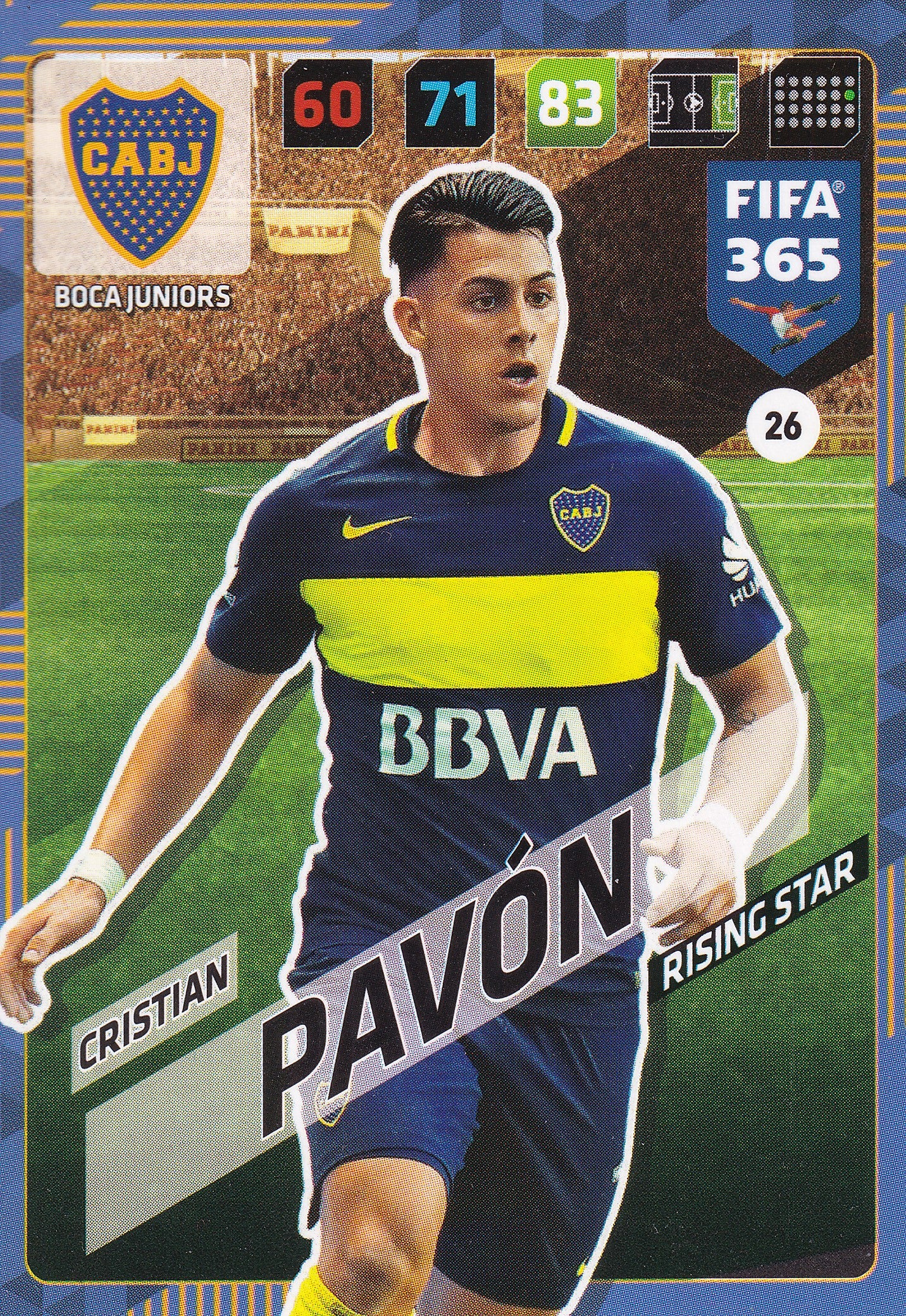 026. CRISTIAN PAVÓN - BOCA JUNIORS - RISING STAR