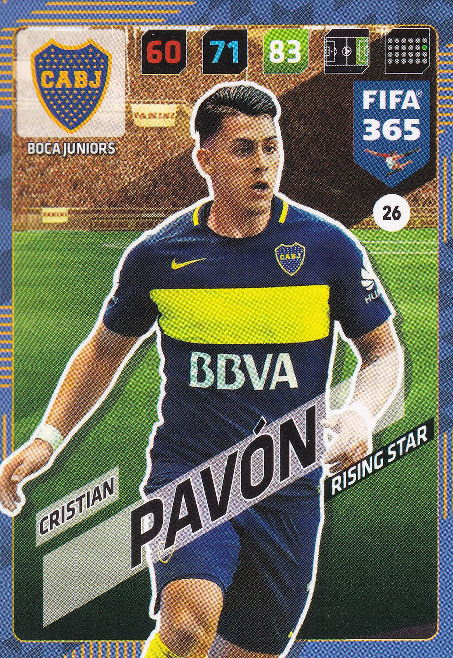 026. CRISTIAN PAVÓN - BOCA JUNIORS - RISING STAR