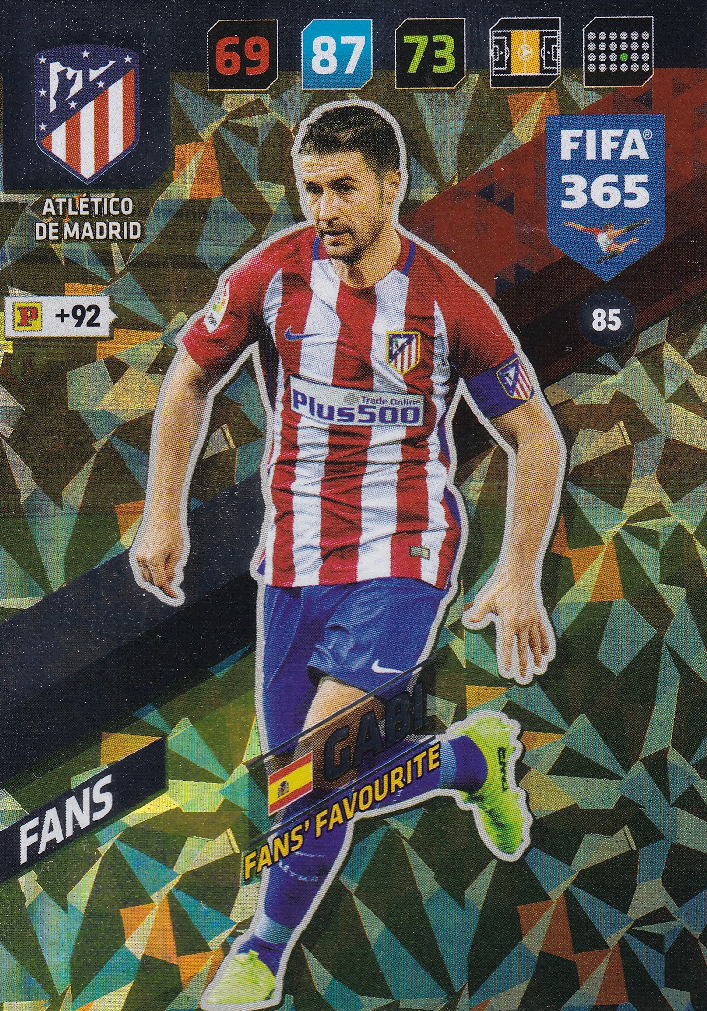 085. GABI - ATLÉTICO DE MADRID - FANS - FANS’ FAVOURITE