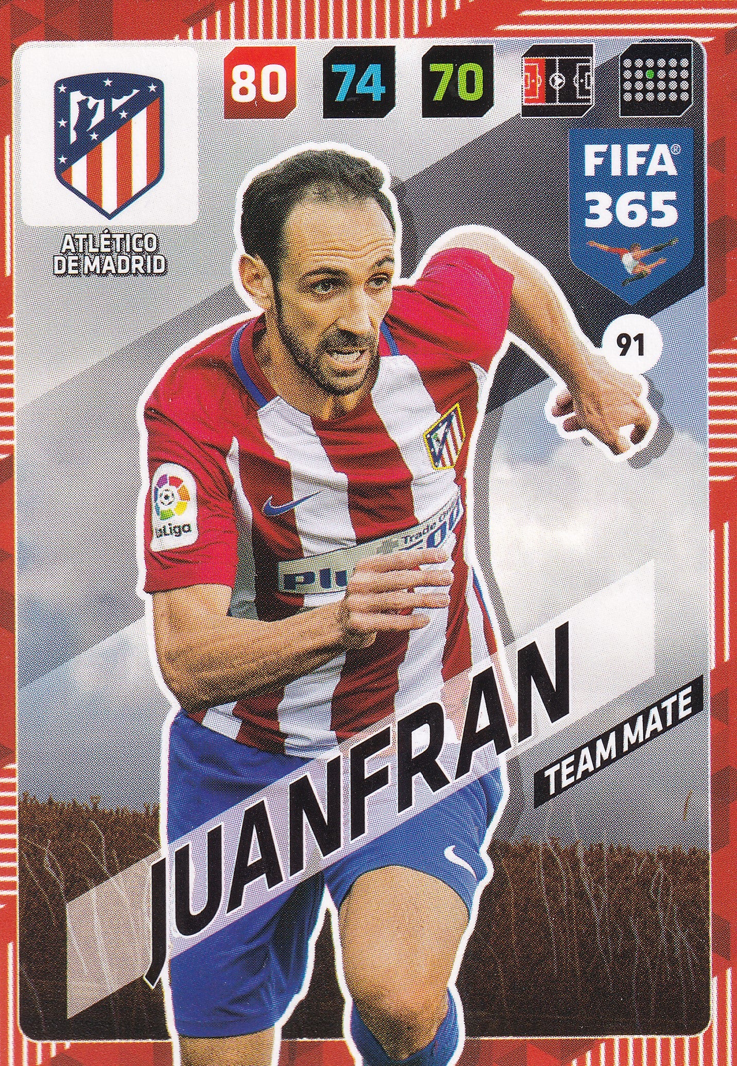 091. JUANFRAN - ATLÉTICO DE MADRID - TEAM MATE