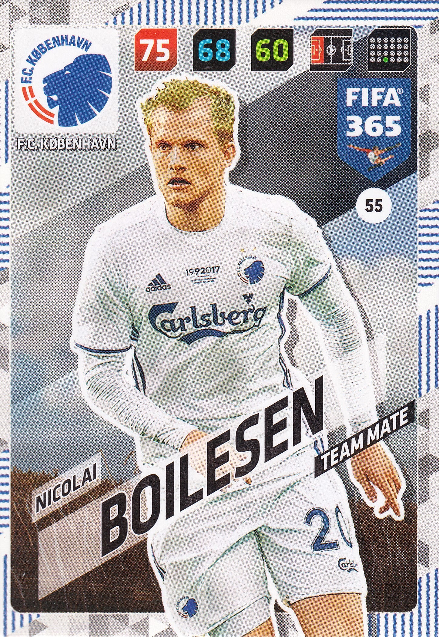 055. NICOLAI BOILESEN - F.C. KØBENHAVN - TEAM MATE
