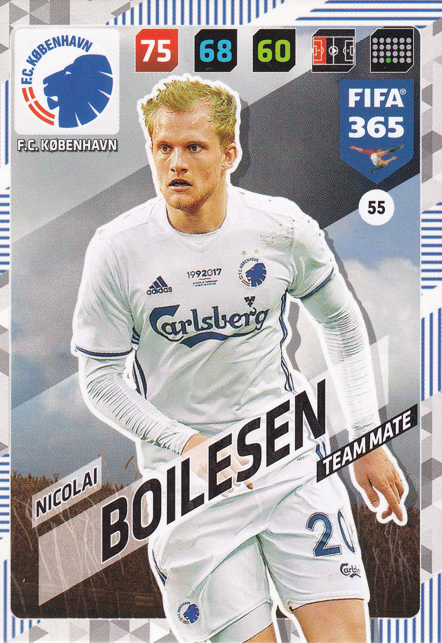 055. NICOLAI BOILESEN - F.C. KØBENHAVN - TEAM MATE