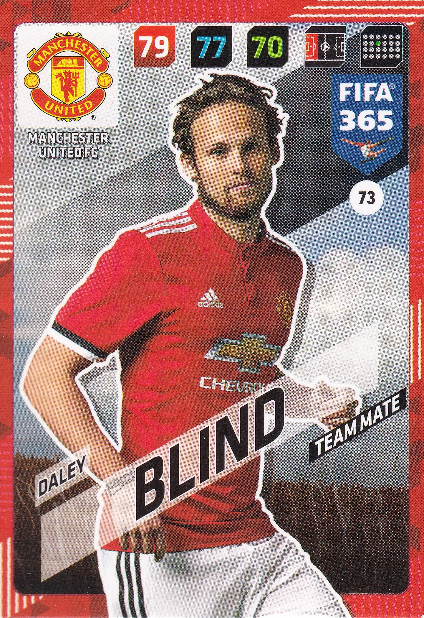 073. DALEY BLIND - MANCHESTER UNITED - TEAM MATE