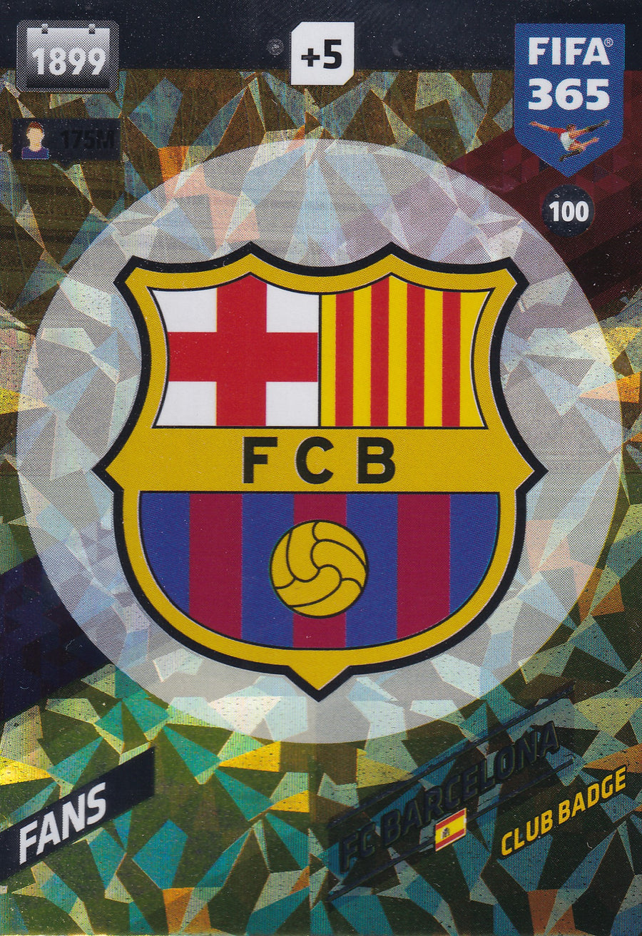 100. FC BARCELONA - SPANIA - FANS - CLUB BADGE