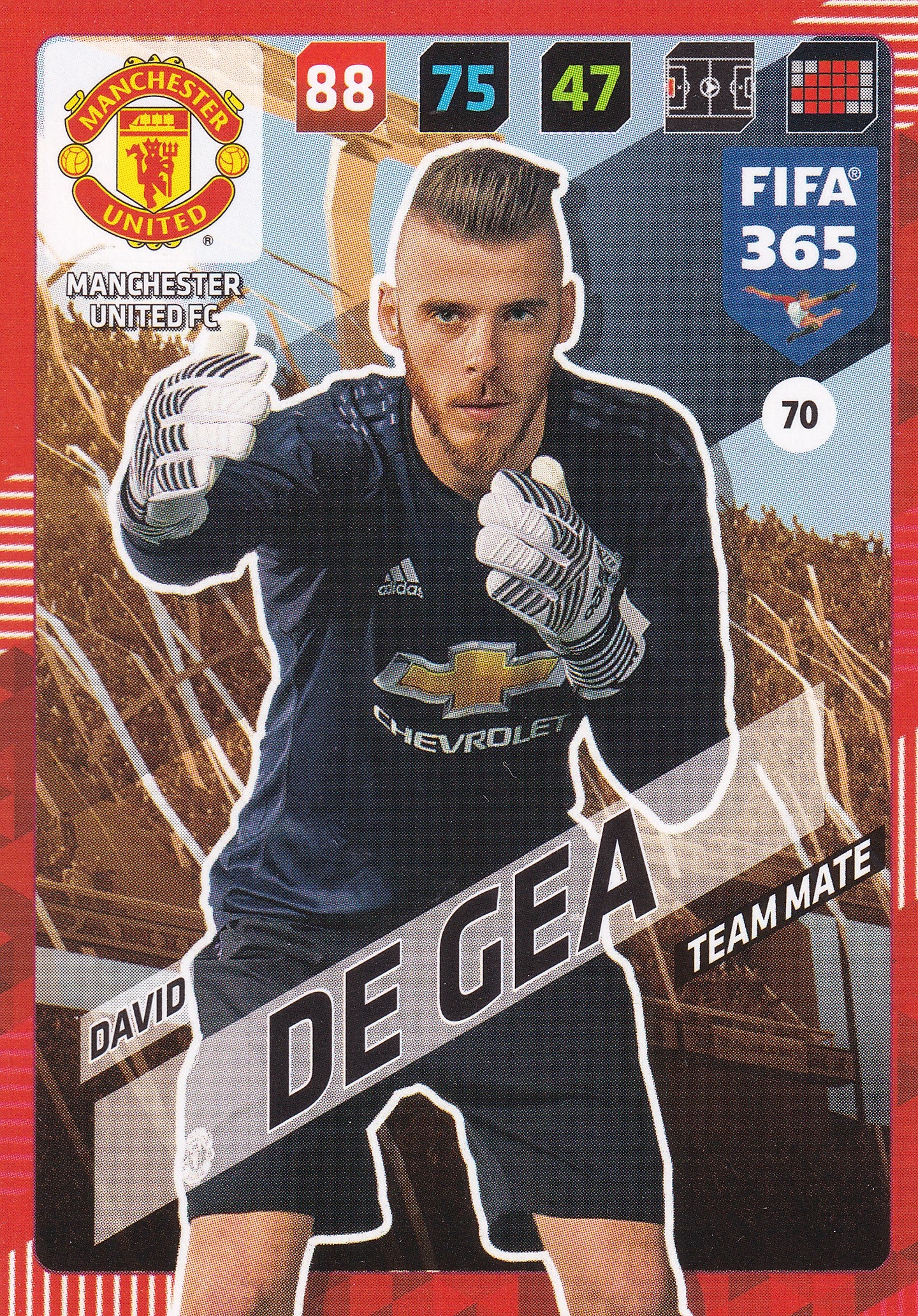 070. DAVID DE GEA - MANCHESTER UNITED - TEAM MATE