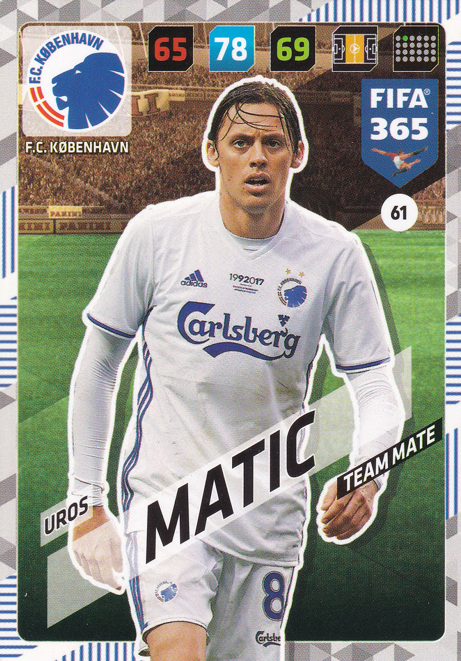 061. UROS MATIC - F.C. KØBENHAVN - TEAM MATE