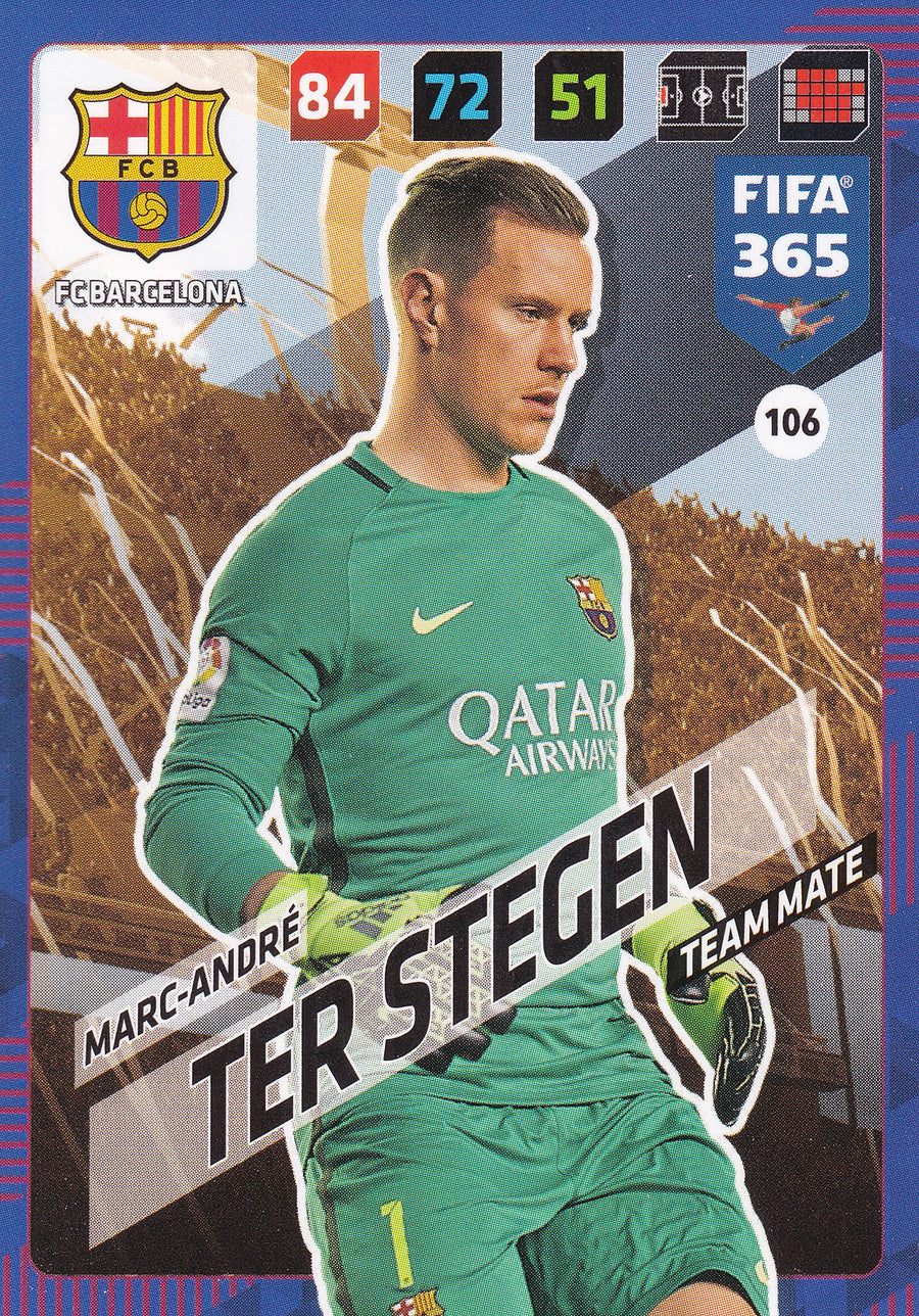 106. MARC-ANDRÉ TER STEGEN - FC BARCELONA - TEAM MATE