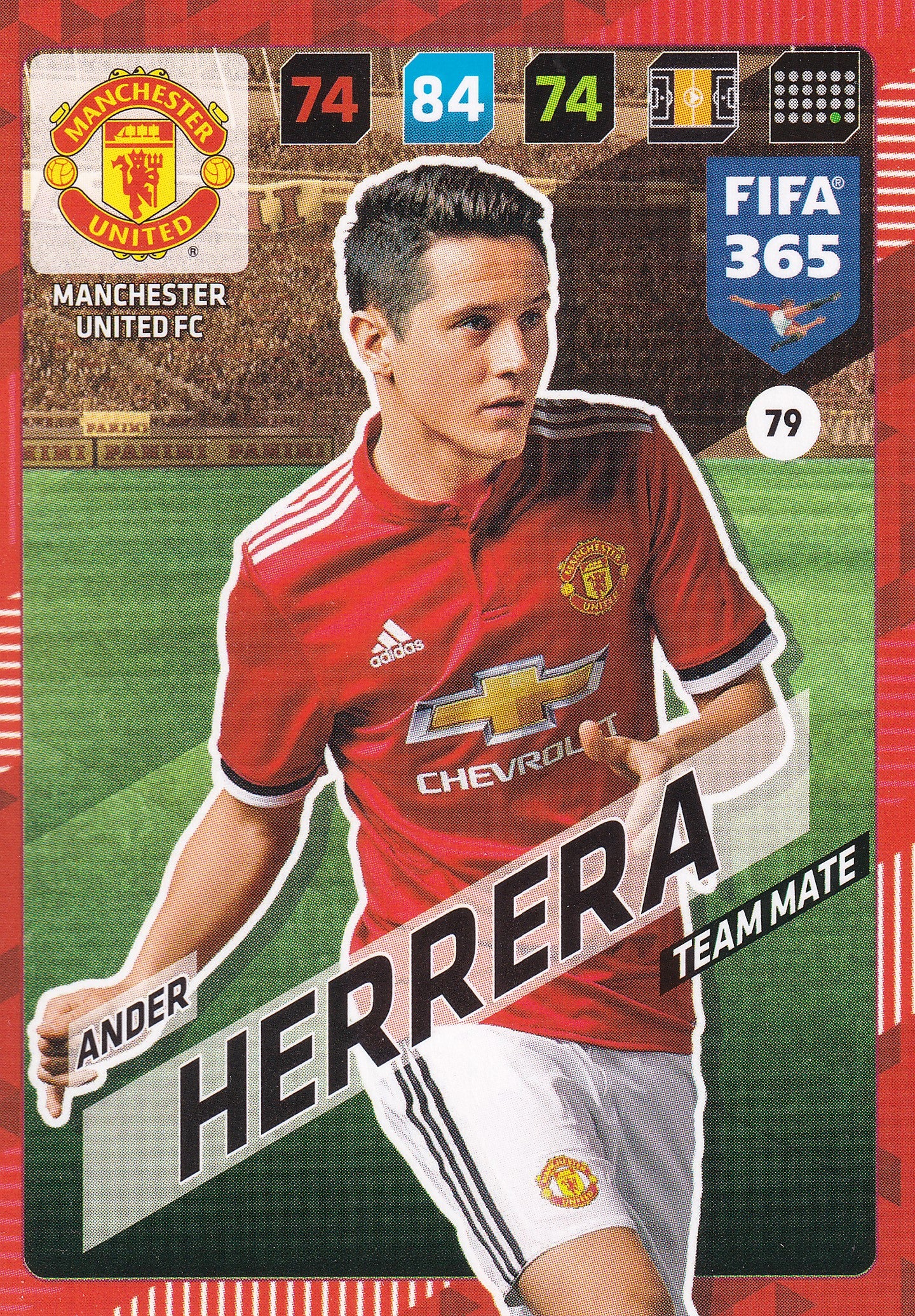079. ANDER HERRERA - MANCHESTER UNITED - TEAM MATE