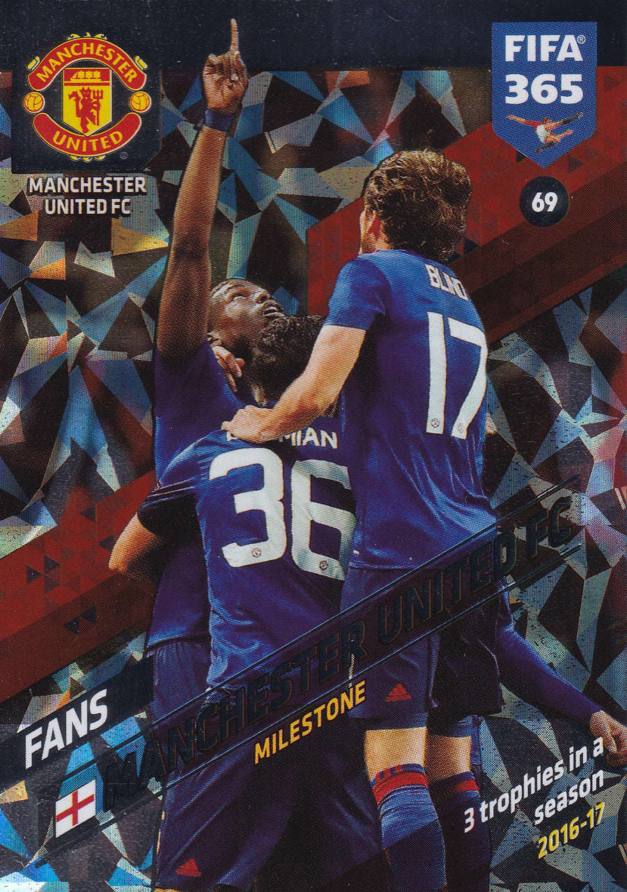 069. MANCHESTER UNITED FC - ENGLAND - FANS - MILESTONE